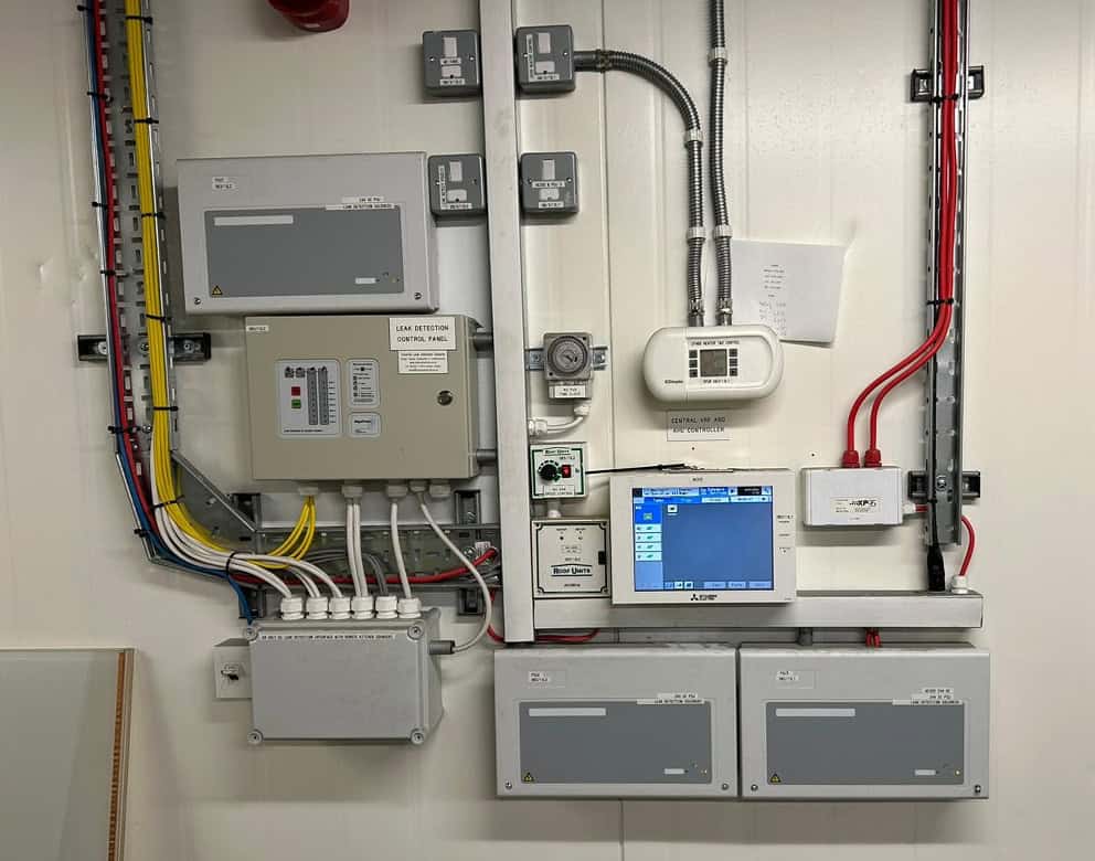 Panel de control del sistema BMS